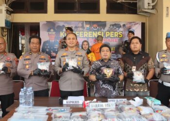 Polres Parepare Gelar Press Release Ungkap 20 Kg Narkoba Diduga Jaringan Internasional