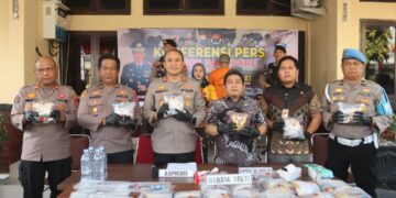 Polres Parepare Gelar Press Release Ungkap 20 Kg Narkoba Diduga Jaringan Internasional