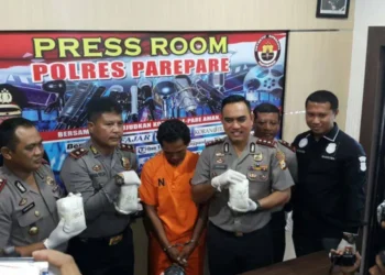Polres Parepare Berhasil Gagalkan Peredaran Shabu Seharga Rp4,2 Miliar