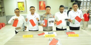 Konferensi Pers Polda Sulsel Ungkap 11 Modus Tindak Pidana Siber, 22 Tersangka Diamankan