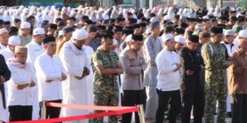 Sinergitas Forkopimda : Kapolres Parepare Hadiri sholat Istiqa Mohon turun Hujan