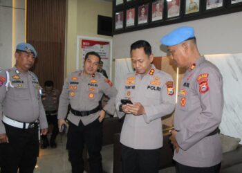 Kapolres Parepare Pimpin Sidak HP PJU, Cek Jejak Judi Online dan Pinjol