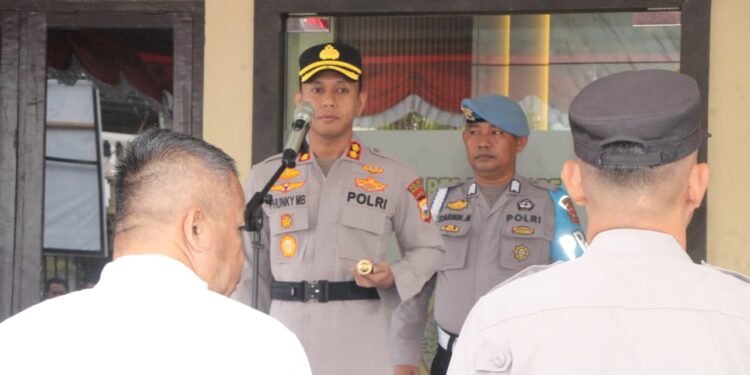Kapolres Parepare Ingatkan Anggota: Tertib Lalu Lintas, Jauhi Narkoba dan Judi Online