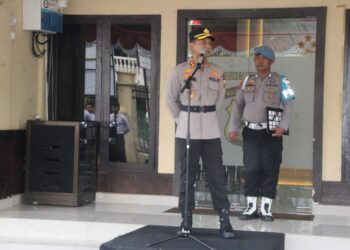 Kapolres Parepare Ingatkan Anggota: Tertib Lalu Lintas, Jauhi Narkoba dan Judi Online