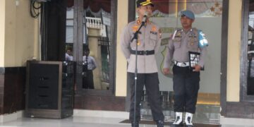 Kapolres Parepare Ingatkan Anggota: Tertib Lalu Lintas, Jauhi Narkoba dan Judi Online