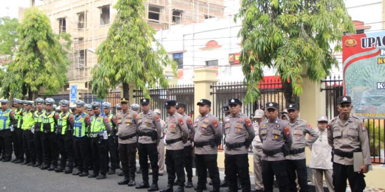 Kapolres Parepare Ingatkan Anggota: Tertib Lalu Lintas, Jauhi Narkoba dan Judi Online
