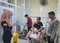 Personel Polres Parepare Kecelakaan Tunggal, Tim Sidokkes Pastikan Perkembangan Medis