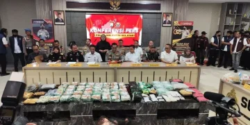 Nyaris Beredar ke Sulawesi, 40 Kg Sabu Jaringan Malaysia Digagalkan Polres Parepare