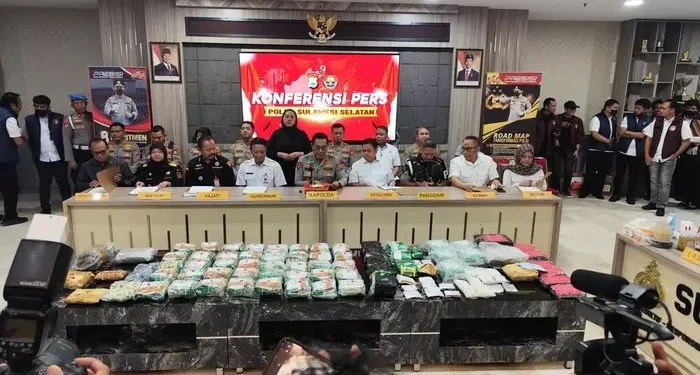 Nyaris Beredar ke Sulawesi, 40 Kg Sabu Jaringan Malaysia Digagalkan Polres Parepare