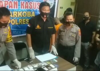 Sat Narkoba Polres Parepare Amankan 4 Tersangka Pengedar Sabu