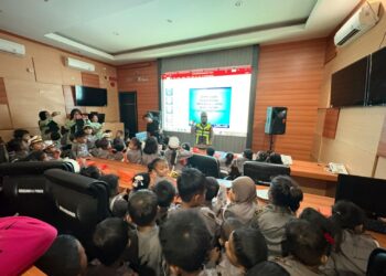 Polisi Sahabat Anak, Sat Lantas Polres Parepare Edukasi Murid TK Tanamkan Disiplin Sejak Dini