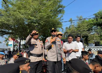 Pengamanan Humanis Polda Sulsel, Penyampaian Pendapat di Makassar dan Gowa Berjalan Aman dan Tertib