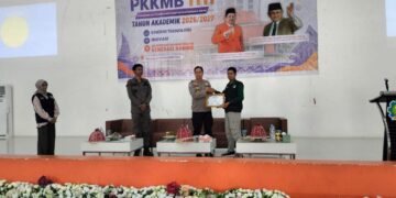 Kesadaran Hukum Mahasiswa ITH dalam kegiatan PKKMB bersama Polres Parepare