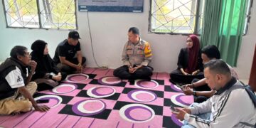 Ciptakan Kamtibmas Kondusif, Bhabinkamtibmas Kampung Baru Mediasi Sengketa Harta Gonogini