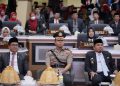 Kapolres Parepare bersama Wali Kota Pareparemenghadiri dan mendengarkan Pidato Kenegaraan Presiden