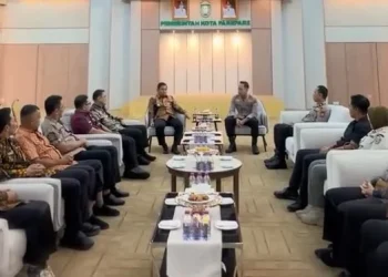 Silaturahmi Kapolres Parepare bersama Walikota dan Wakil Walikota Parepare
