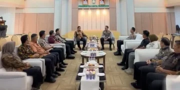 Silaturahmi Kapolres Parepare bersama Walikota dan Wakil Walikota Parepare