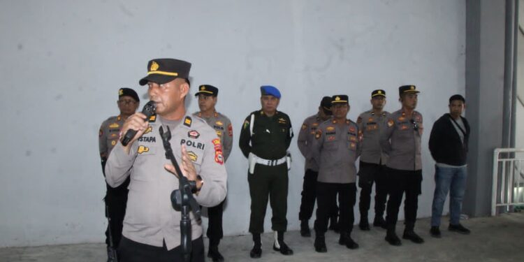 Piala Gubernur Sulsel: 183 Personel Polres Parepare Perketat Pengamanan Laga Parepare-Sidrap