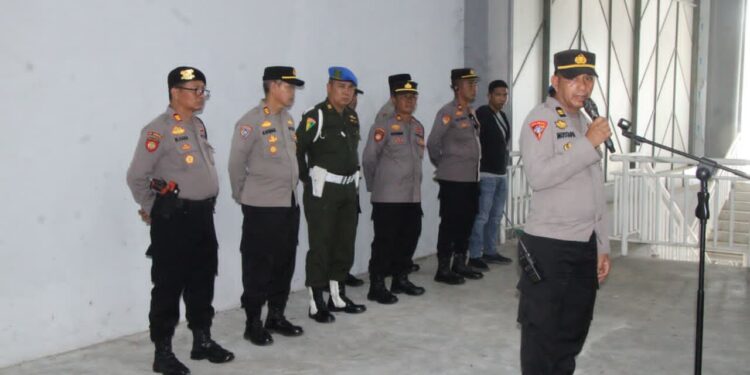 Piala Gubernur Sulsel: 183 Personel Polres Parepare Perketat Pengamanan Laga Parepare-Sidrap