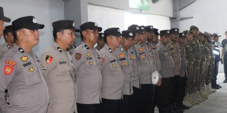 Piala Gubernur Sulsel: 183 Personel Polres Parepare Perketat Pengamanan Laga Parepare-Sidrap