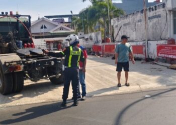 Antrean BBM di Dua SPBU Parepare Diantisipasi, Satlantas Atur Arus Lalu Lintas