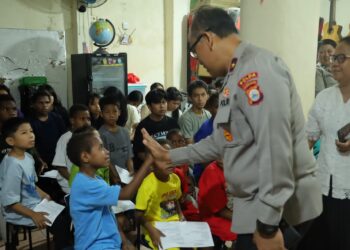 Persekutuan Oikumene Polda Sulsel Berbagi Kasih dan Sukacita di Panti Asuhan Titipan Kasih