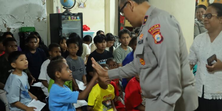 Persekutuan Oikumene Polda Sulsel Berbagi Kasih dan Sukacita di Panti Asuhan Titipan Kasih
