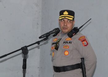 Polres Parepare Gelar Apel Gabungan Kesiapan Pengamanan PSM Makassar Vs Persita Tangerang di Stadion BJ Habibie