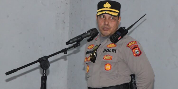 Polres Parepare Gelar Apel Gabungan Kesiapan Pengamanan PSM Makassar Vs Persita Tangerang di Stadion BJ Habibie