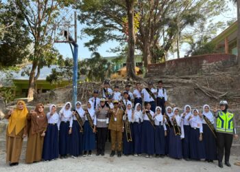 Police Goes to School Parepare, Siswa SMP 8 Diingatkan soal Keselamatan