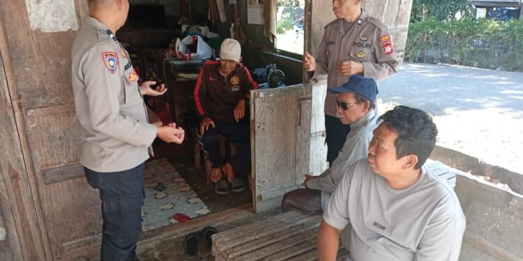 Door to Door di Bacukiki, Cara Polres Parepare Cegah Kebakaran Pemukiman di Musim Kemarau