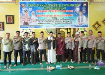 Kapolres Parepare Ajak Anggota Teladani Akhlak Nabi Demi Mewujudkan Pelayanan Polri yang Presisi