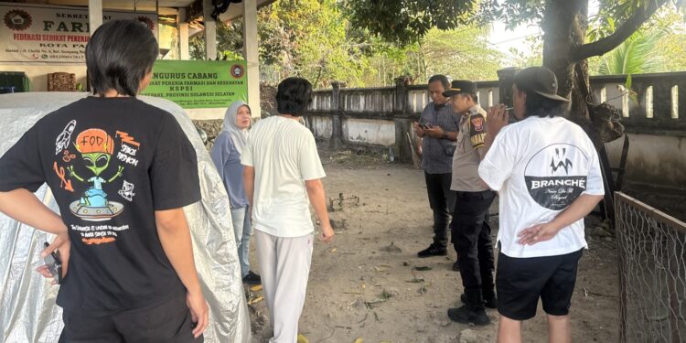 Quick Respon Dumas SPKT Polres Parepare Datangi TKP Pencurian Motor di Bacukiki Barat