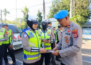 Pagi-pagi Propam Sidak Personel Sat Lantas Polres Parepare, Kasat Lantas: Ini Pengingat Baik