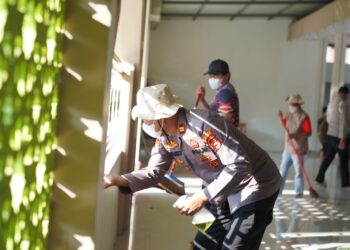 Hari Jadi Propam ke-24, Sipropam Polres Parepare Pilih Bersihkan Masjid