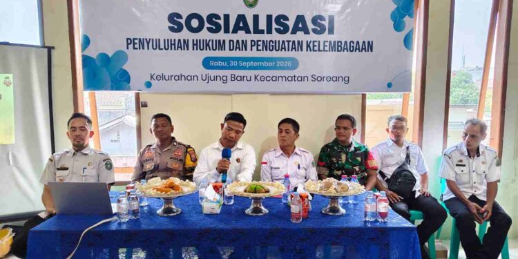 Sosialisasi Kesadaran Hukum, Polsek Soreang Ingatkan Warga soal Judi Online hingga KDRT