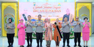 Ny. Dewi Awal Chairuddin Emban Amanah Baru, Pembinaan Polwan Jadi Perhatian