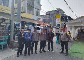 Polsek Bacukiki Turun Tangan Amankan Hajatan Pernikahan di Cappa Galung