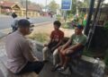Polisi Bersama Masyarakat, Cara Aipda Kadir Jaga Lumpue Parepare dari Rumah ke Rumah