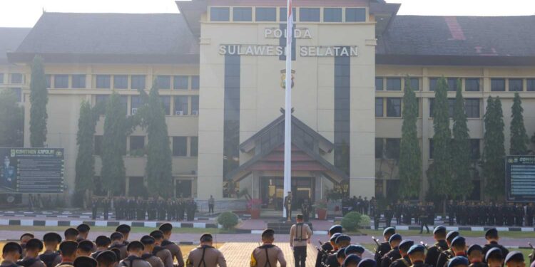 Kapolda Sulsel Pimpin Upacara Peringatan Hari Kesaktian Pancasila