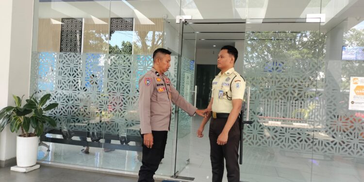 Binmas Polres Parepare Tekankan Profesionalisme Satpam di Lingkungan Perbankan