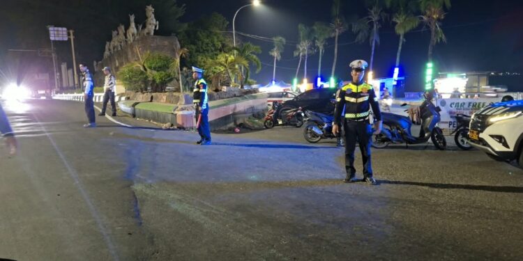 Car Free Night Parepare Ramai, Satlantas Polres Parepare Lakukan Rekayasa Lalu Lintas