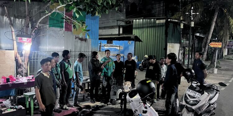 Patroli Dialogis Dini Hari, Subdit III Ditres PPA dan PPO Polda Sulsel Sampaikan Imbauan Kamtibmas kepada Anak Muda