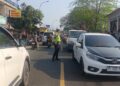 Satlantas Parepare Kawal Rombongan Jenazah, Arus Lalu Lintas Tetap Dijaga