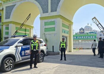 Tak Hanya ke DPRD, Mahasiswa Parepare Dikawal Satlantas hingga Pulang