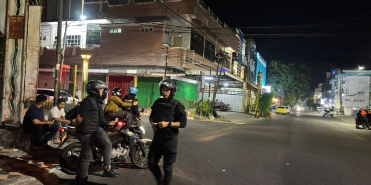 Saat Warga Terlelap, Tim Senggol Presisi Polres Parepare Keliling Kota