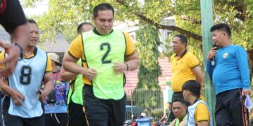 TKJ Polres Parepare: Lari 12 Menit hingga Shuttle Run Uji Fisik Personel
