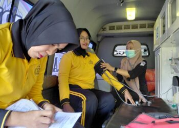 Tak Mau Ambil Risiko, Si Dokkes Polres Parepare Screening Ketat Ratusan Personel di Lapangan Andi Makkasau