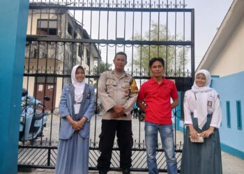 Bukan Sekadar Kunjungan, Bhabinkamtibmas Hadir di SMAN 4 Parepare saat LDKS