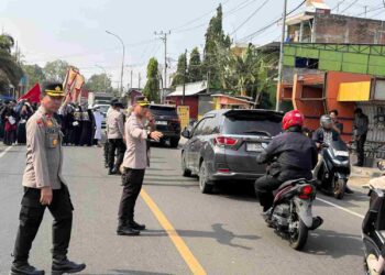 Kapolres Parepare Turun Langsung Kawal Demo, Apresiasi Sikap Mahasiswa UMPAR